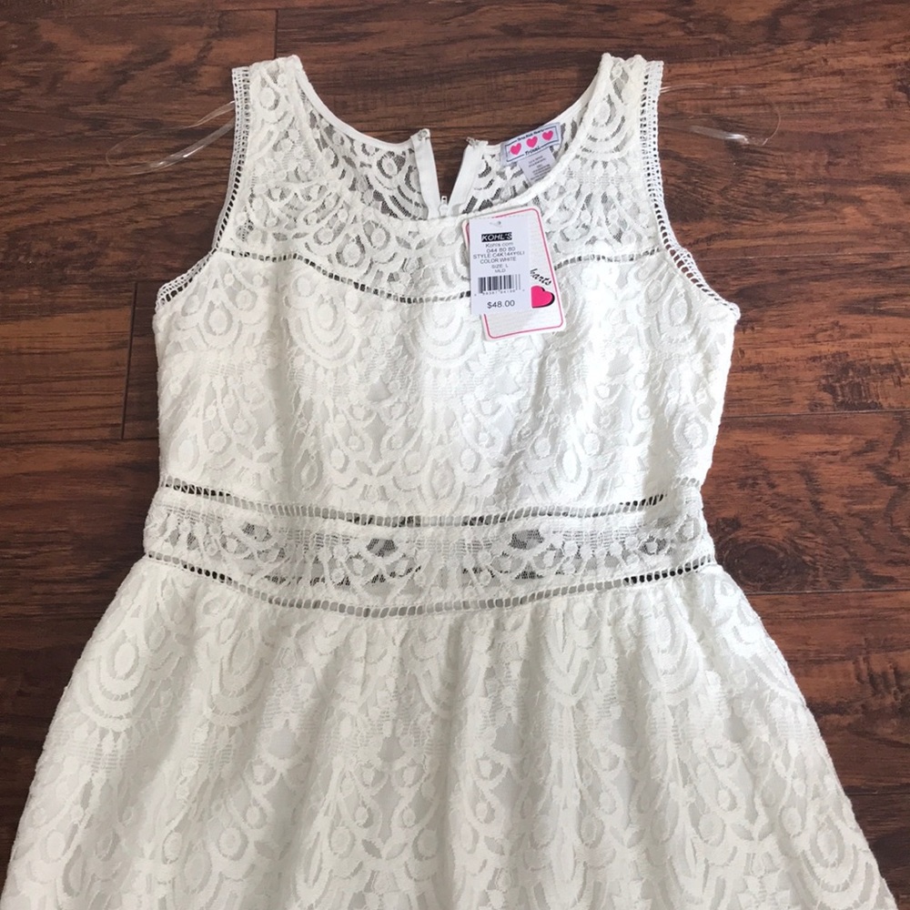 White summer dress